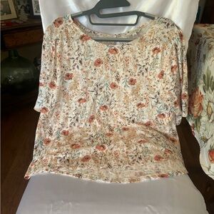 Lucky Brand cute top, Size Large